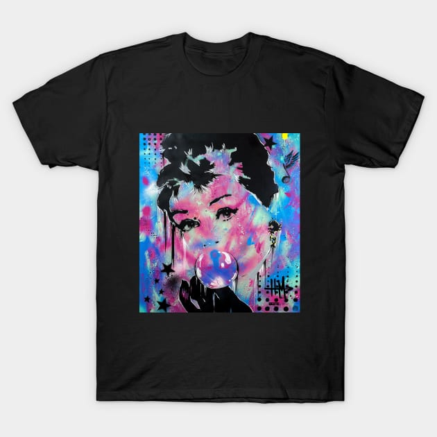 hugus Audrey T-Shirt by hugusdesign